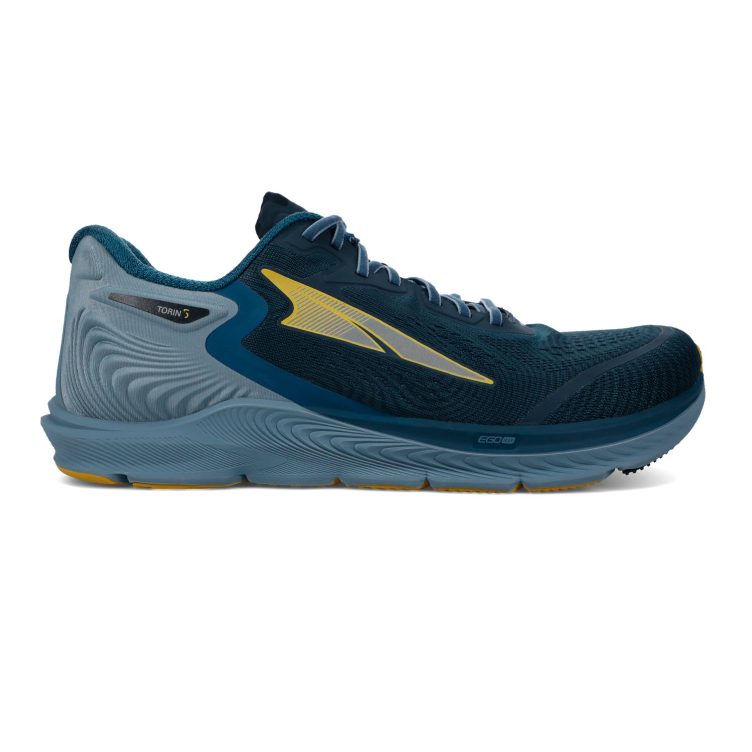 Altra Mens Torin 5 Road Running Shoes Blue | KVWN-82054